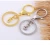 Import Diy golden slivery metal keychains lobster claw clasps with chain wholesale from China
