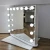 Import Docarelife MDF Wooden Home Furniture Girls Makeup Glass Dressing Table Vanity Set with Lighted Mirror from China