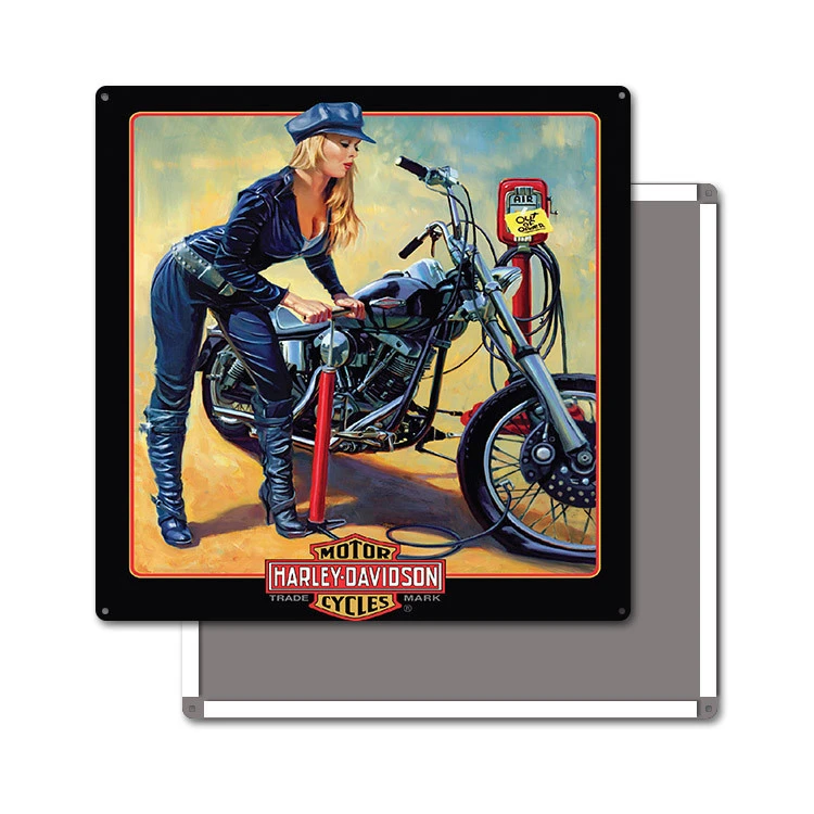Dorp shipping retro Motorcycle Metal Tin Signs vintage Wall Art Poster Home Bar Garage man cave Decor Tin Sign 30*30CM
