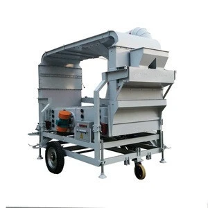 Double air screen seed cleaner for wheat ,corn ,bean ,millet