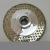 Import double side triangle shape blade electroplated Diamond Saw Blade from China