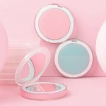 Double Sided Led  Folding Mirror Portable Light Pocket Makeup LED Makeup Mirror  For Lady Led Travel Cosmetic Mirror
