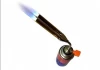 Double-tube Copper Flame Butane Gas Burners Gas Torch Flamethrower Lighter Hiking Camping BBQ Tools Cooking Welding Equipment