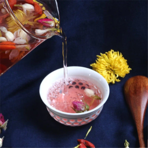 Dried Rose Luoshen Flower Tea Combination Detoxification and Beauty-nourishing Tea