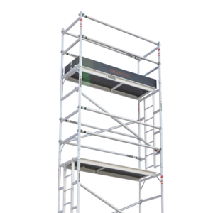 DR.LADDER Best Industrial Single Aluminum Alloy Rolling Ladder Scaffolding Tower with Standing for Sale from China Manufacturer
