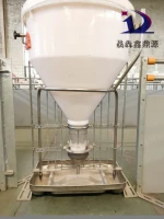 dry wet pig feeder for fattening farm use 150L