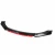 Import DTOUCH Car Front Bumper Lip Factory Car Universal  two-color Front Shovel Gloss Black+Red  Car Front Bumper Lip Body Kit from China