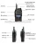 Import Dual band handheld walkie talkie wireless ham BJ-UV99 from China