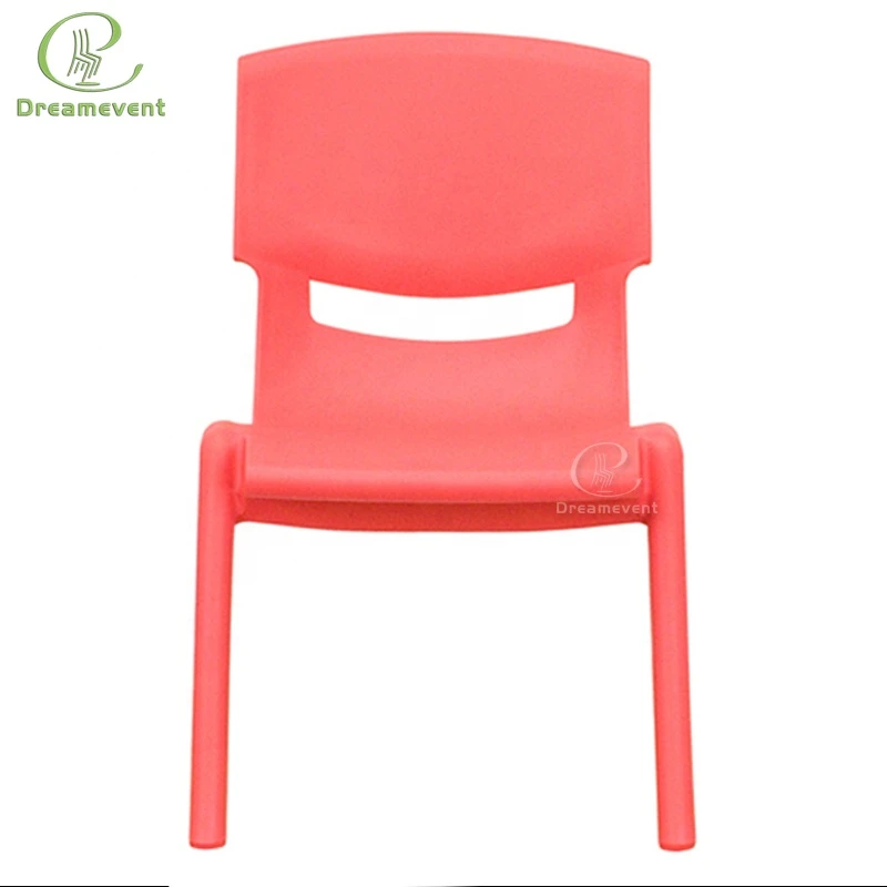 Durable integral comfortable colorful kindergarten furniture plastic chair