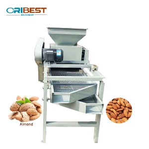 Durable service almond peeler/ almond cracking shelling machine