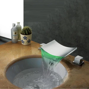 Durable using stainless steel electric led electric basin faucet