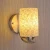 Import E27 110v-240v glass printing wall mounted living room hotel bedside lamp from China