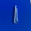 eco-friendly PS clear plastic garment clip