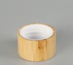 Eco Friendly Water Bottle Bamboo Glass Jar Wooden Lid Bamboo Cap