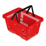 Ecobox Eco-friendly Handheld Basket Grocery Basket PP Plastic Shopping Basket for Retail Store