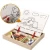Import Educational Wooden 3D Toys  Easel Dry Erase Board  Fun Reusable Stickers  Scene Magnet Puzzles Game Set for Children Gift from China