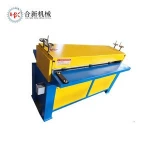 Electric hvac sheet metal five line beading grooving machine