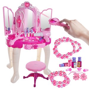 Electric Princess Pretend Accessories Play Beauty Girls Makeup Toys
