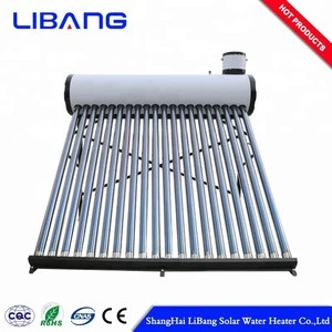 Electric school home heating system, solar heating system, non-pressurized solar water heater