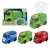 Import Electric Toy Bubble Machine for Kids , Garbage/Fire/Police Truck w/ Light and Sound , Bump Goes Around and Change Direction-4 oz from China