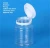 Import Empty transparent temper proof pet plastic bottle 50ml, clear plastic bottle with easy-pulling lid for medicine, tablets, drugs from China