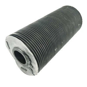 energy saving heat transfer extruded spiral cooling fin pipe