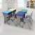 Import ergonomic student desk and chair set for middle high school from China