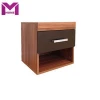 European design 1 black drawer modern cheap nightstand