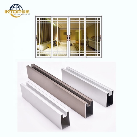 Buy Extrusion Aluminium Alloy Wardrobe Sliding Aluminum Profile For ...
