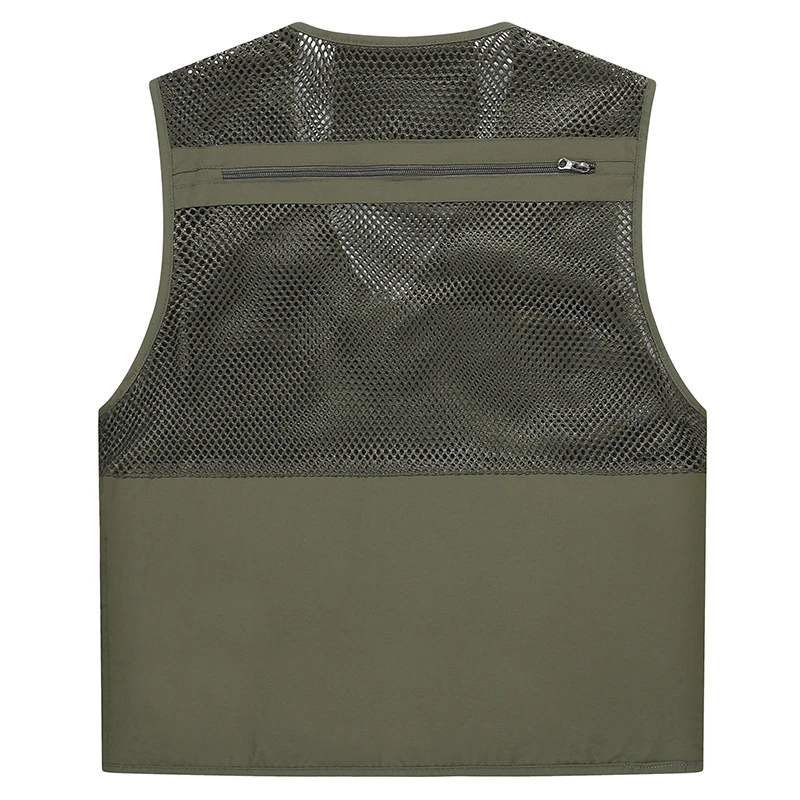 Factory cargo men quiek-dry fishing running outdoor backpack vest with cheap price