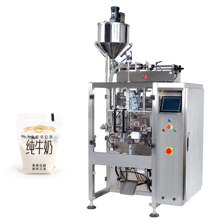Factory Cheap Prices Ketchup Water Milk Pouch Automatic Liquid Packing Machine