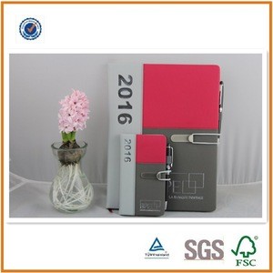 Factory Direct Sale High Quality Leather Diary, Customized Dairy, A4 dairy With Metal Button Closure