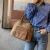 Import Factory direct sale high quality nubuck leather messenger bag fashionable and durable handbag from China