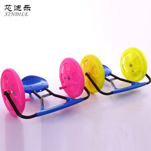 Factory direct saleshot sell high quality kids fitness tricycle Swing car with Light music ride on car