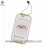 Import Factory Directly plastic hang tags retail with PVC cover and string from China