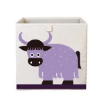 Factory Foldable Washable Toy Storage Box Clothing Household Collating Box Custom Fabric Large Storage Boxes Manufacture