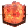 Factory grey himalayan salt lamps giant crafted crystal decoration lamp with best service and low price