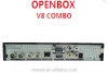 factory Original Twin Tuner DVB-S2+DVB-T2 openbox v8 combo Satellite Receiver IPTV Box openbox v8 combo