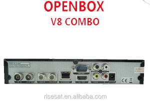 factory Original Twin Tuner DVB-S2+DVB-T2 openbox v8 combo Satellite Receiver IPTV Box openbox v8 combo