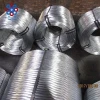 factory price 2.5mm hot dipped galvanized iron wire for chain link fence