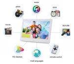 Factory Price Wifi Digital Photo Frame 10 inch Sale With Touch Screen Rechargeable 7 inch Digital Photo Frame Wifi