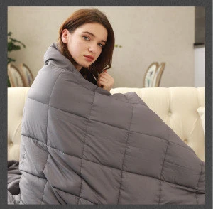 Factory supply 15lbs Weighted blanket