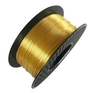 Factory supply 3D Printer Filament PLA 1.75 mm Silk Gold 1 KG ( 2.2 LBS ) Spool 3D PLA Printing Material