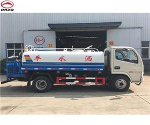 factory supply multifunction water transportation and irrigateing and washing water cart Tanker Truck for sale