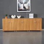 Factory supply OAK series solid wooden cabinet luxury design office storage cabinet durable filling cabinets