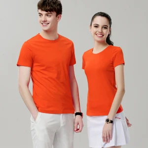 Factory Wholesale Cotton Polyester T-shirt Mens Casual Shirt