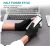 Import Factory Wholesale Magnetic Fingerless Anti Copper Arthritis Compression Gloves from China