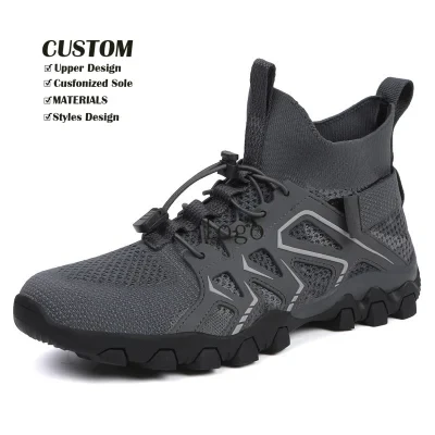 Factory Wholesale Network Explosive Outdoor Hiking Shoes Men Waterproof Breathable Hiking Shoes Sneakers