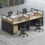 Import Factory Wholesale Office Furniture 4 Person Cubicle Office Partition Customized Modern Modular Office Workstation from China