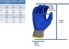 Factory wholesale Top Quality Polyurethane coated Seamless Knit gardening and safety work gloves